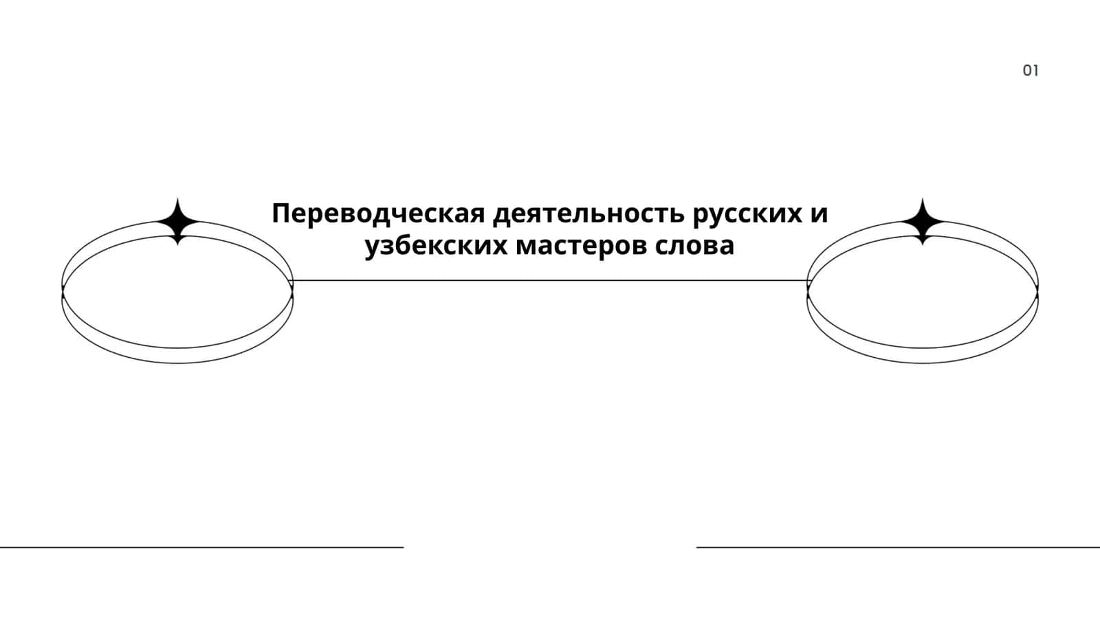Переводческая деятельность русских и узбекских мастеров слова