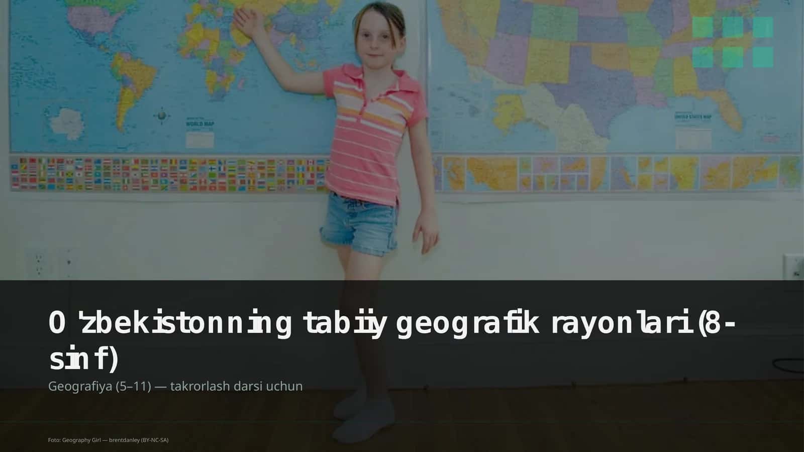 O'zbekistonning tabiiy geografik rayonlar