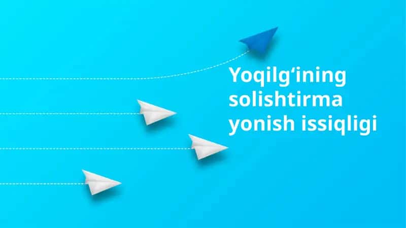 Yonilg'ining solishtirma yonish issiqligi