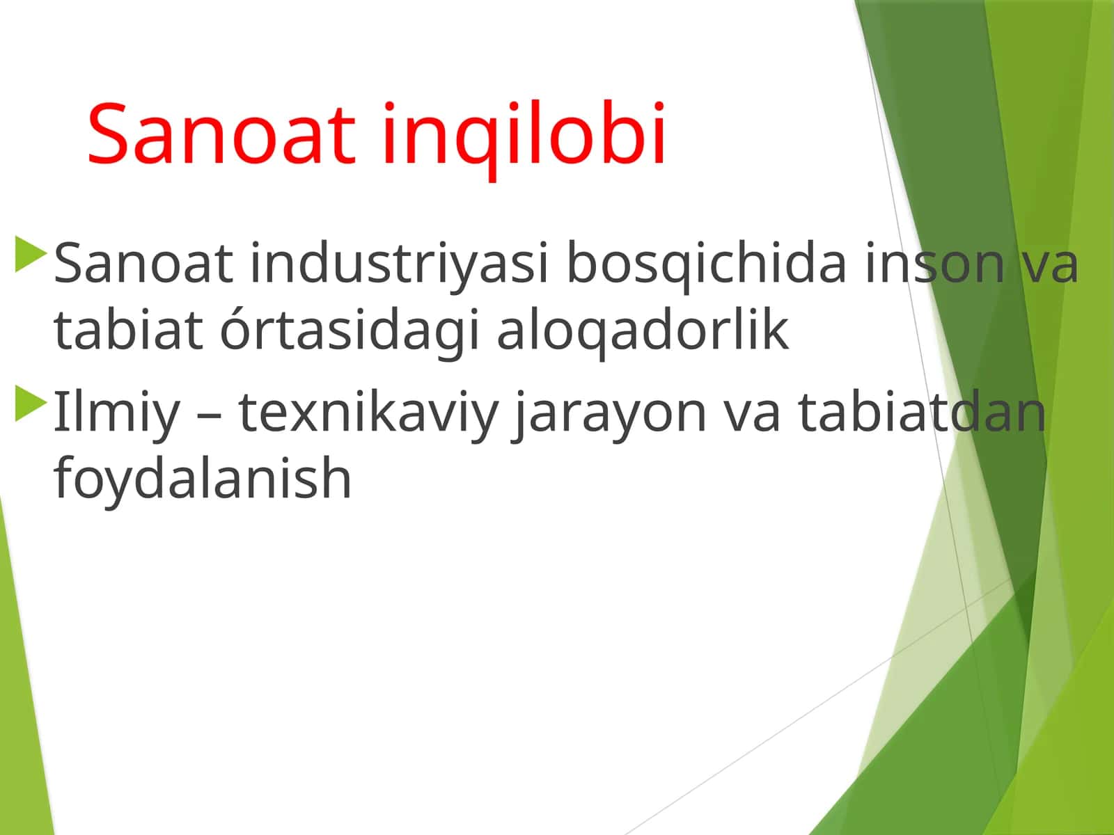 Sanoat inqilobi