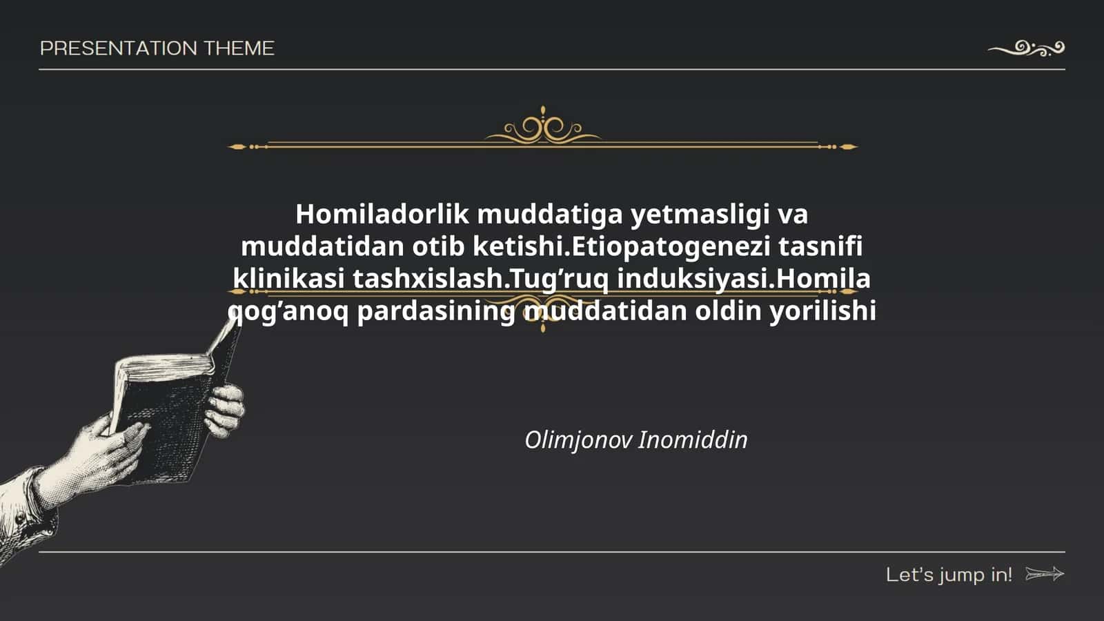Homiladorlik muddatiga yetmasligi va muddatidan otib ketishi