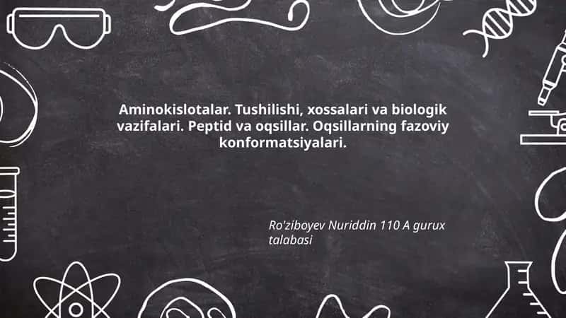 Aminokislotalar