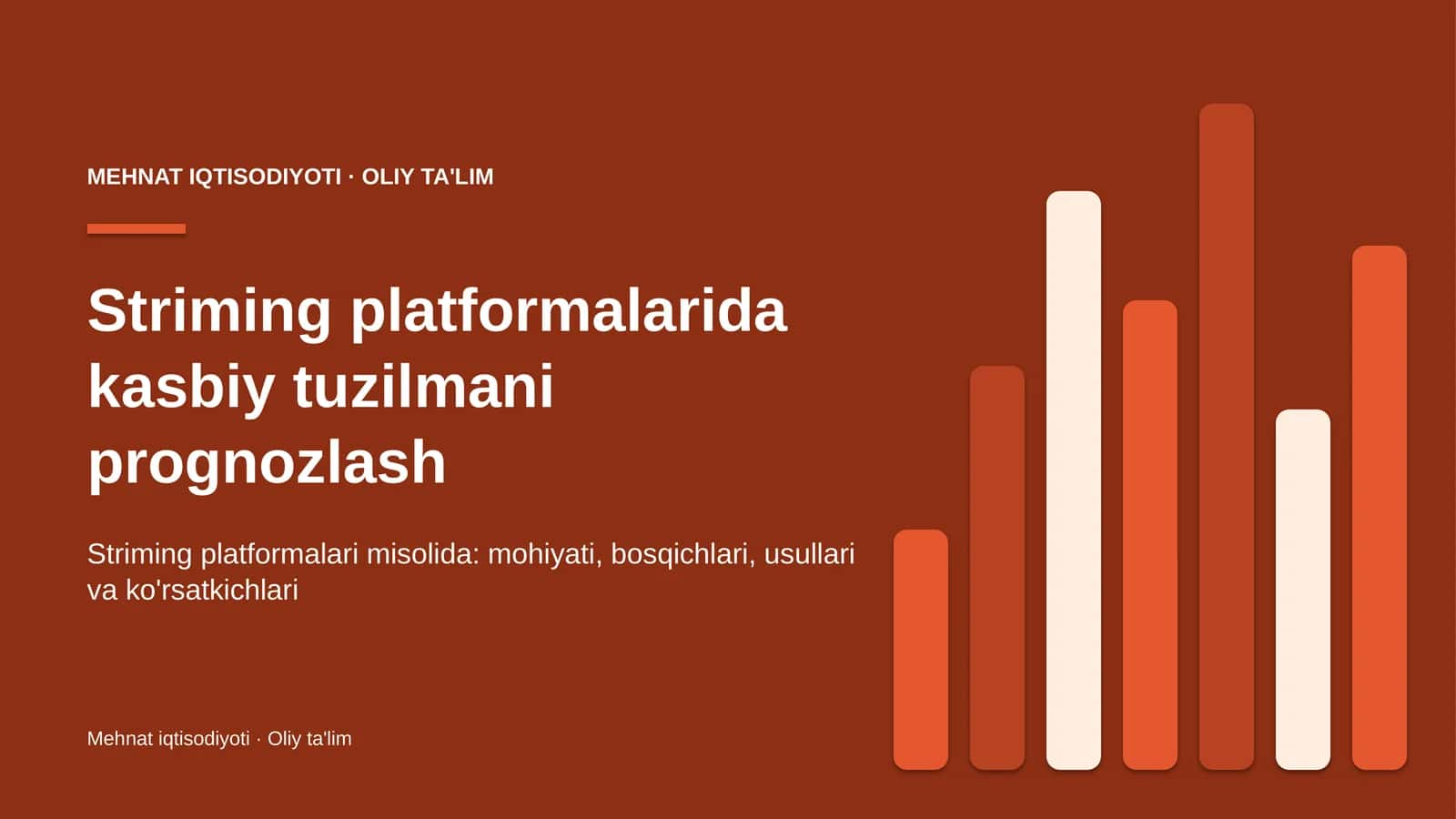 striming platformalarida kasbiy tuzilmani prognozlash 6877