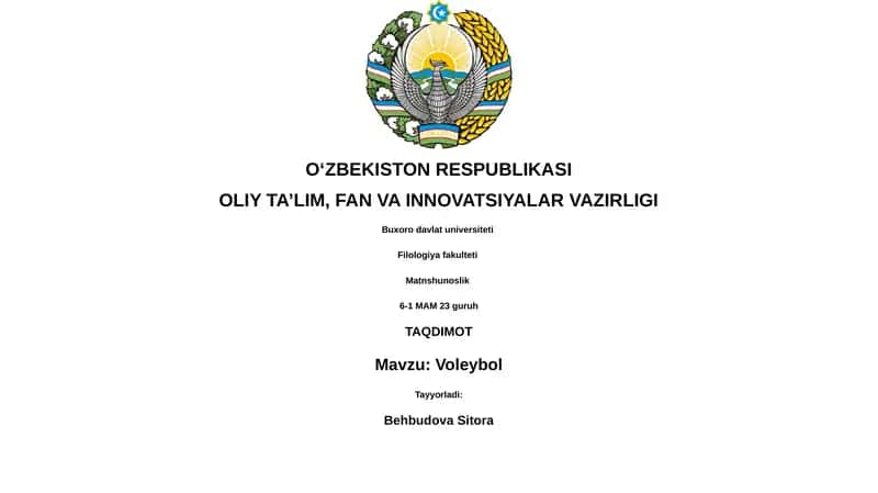 Voleybol