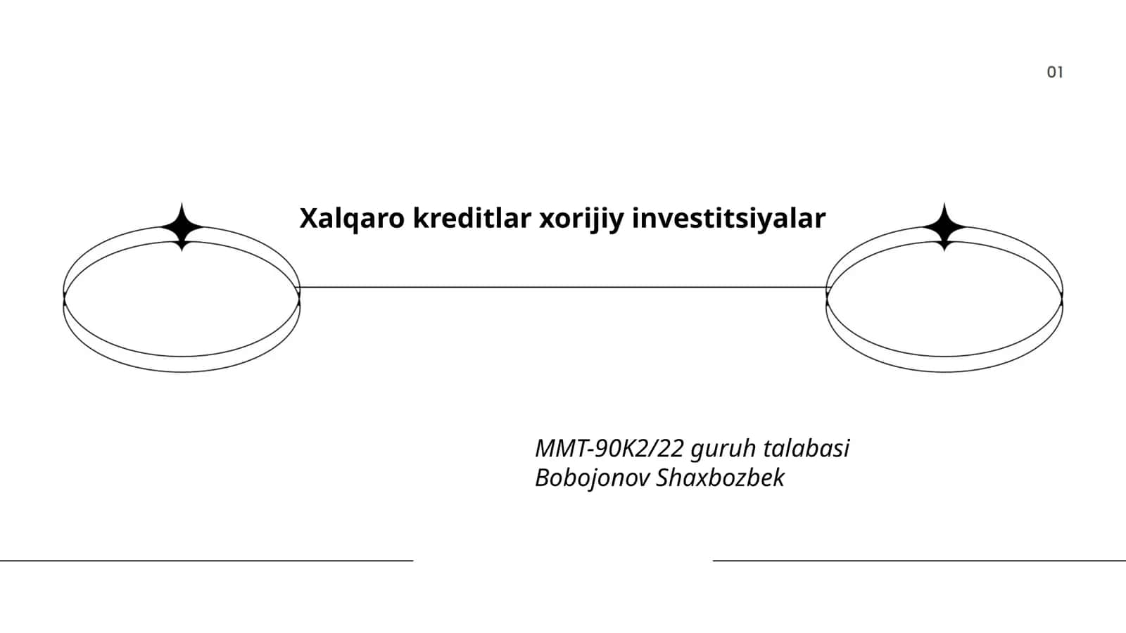 Xalqaro kreditlar turlari