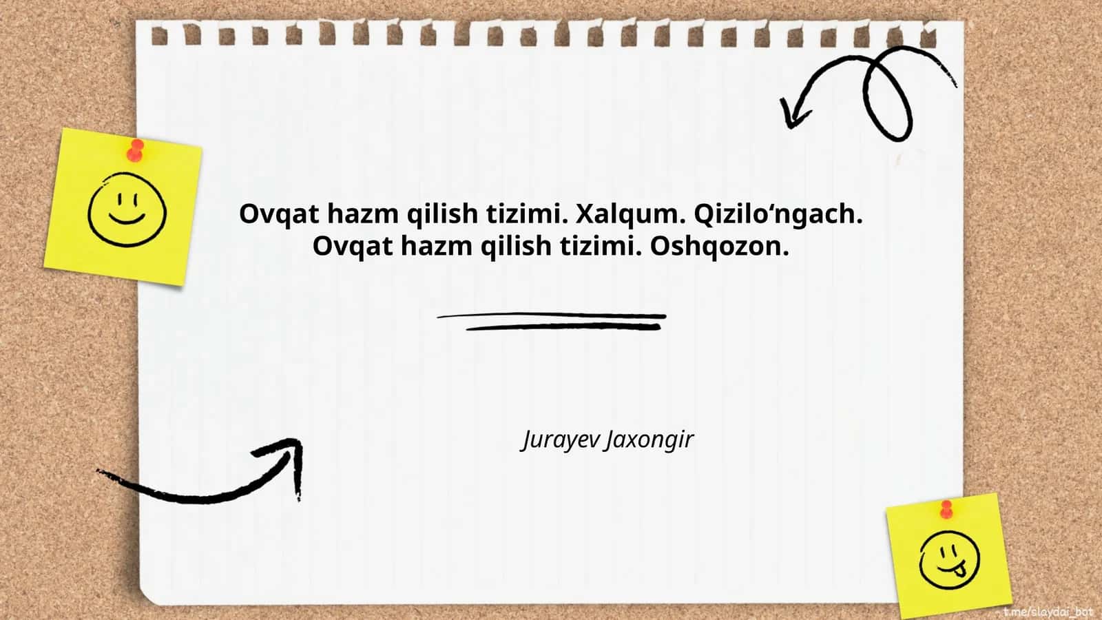 Ovqat hazm qilish tizimi