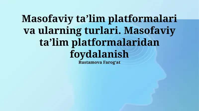 Learning Management System (LMS) platformalari