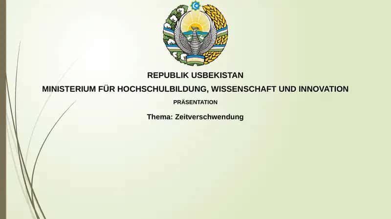 Zeitverschwendung