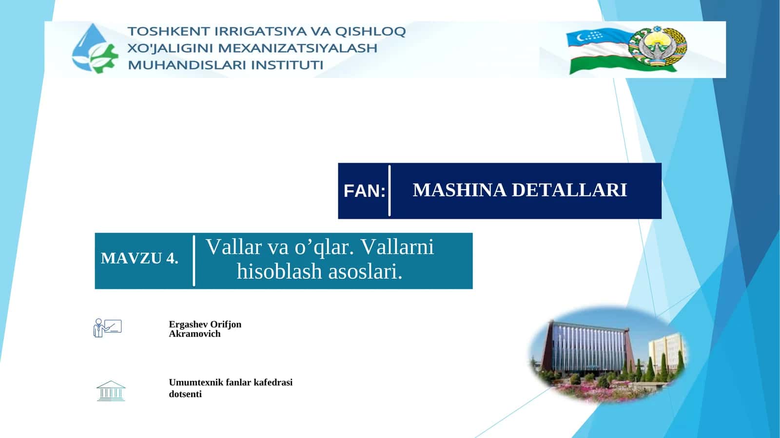 MASHINA DETALLARI