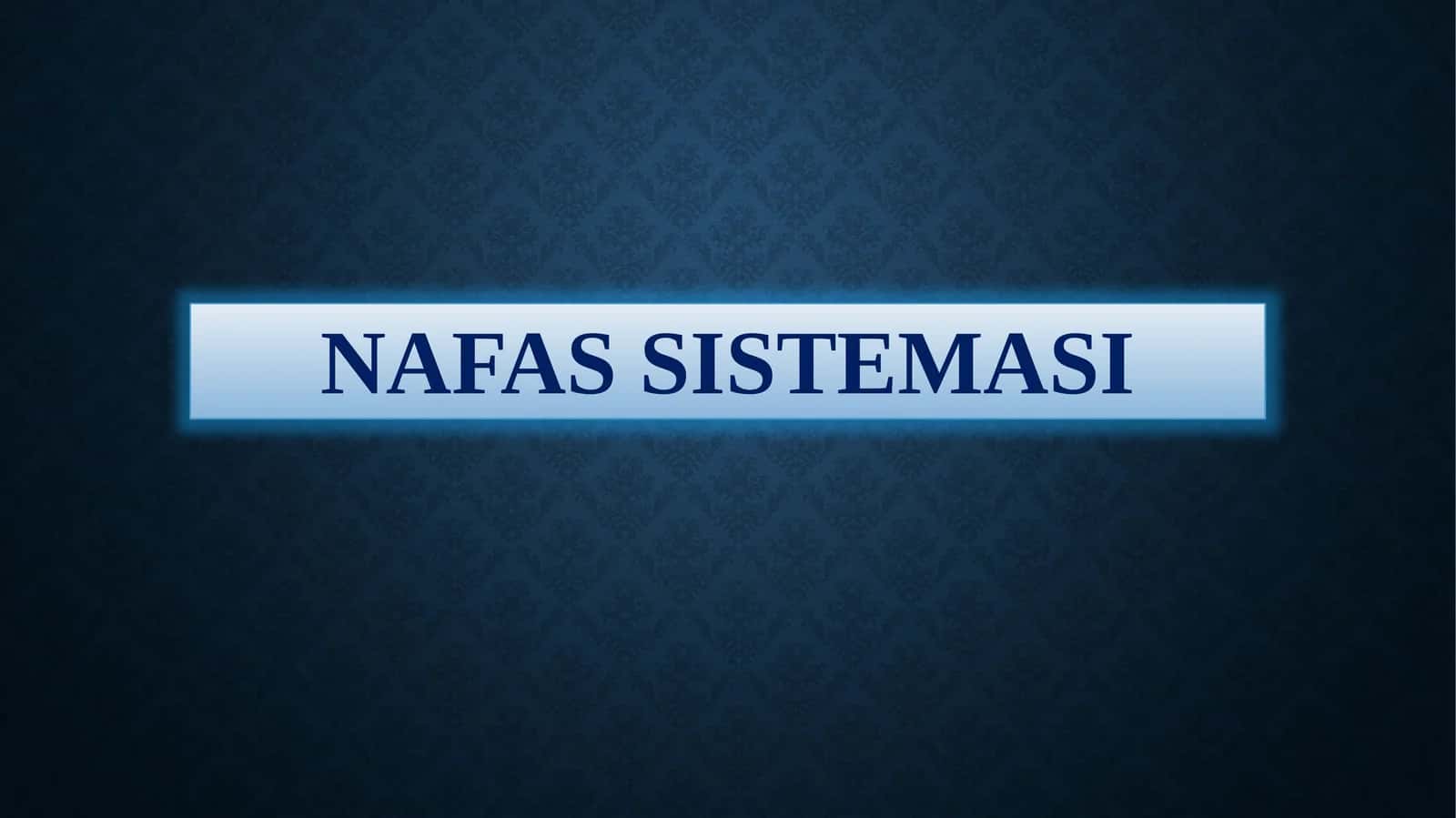Nafas sistemasi
