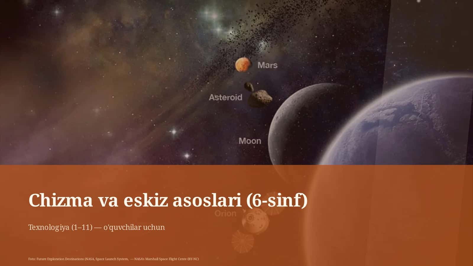 Chizma va eskiz asoslari (6-sinf)