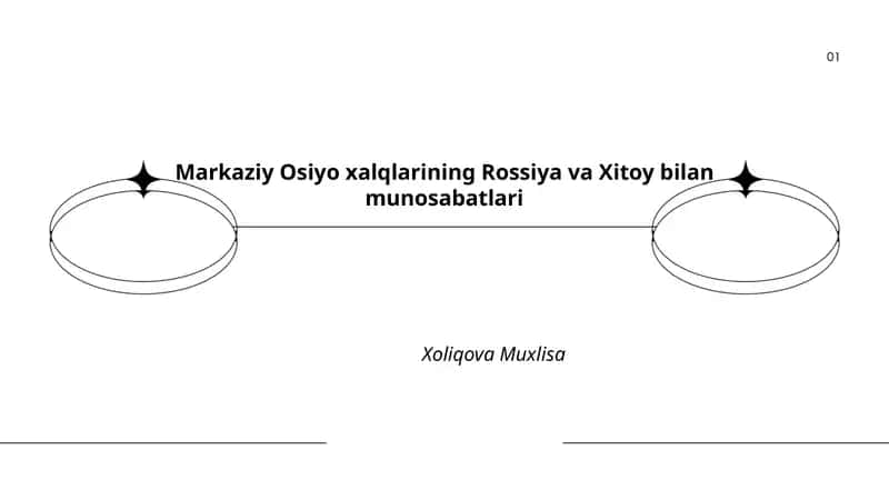 Markaziy Osiyo xalqlarining Rossiya va Xitoy bilan munosabatlari