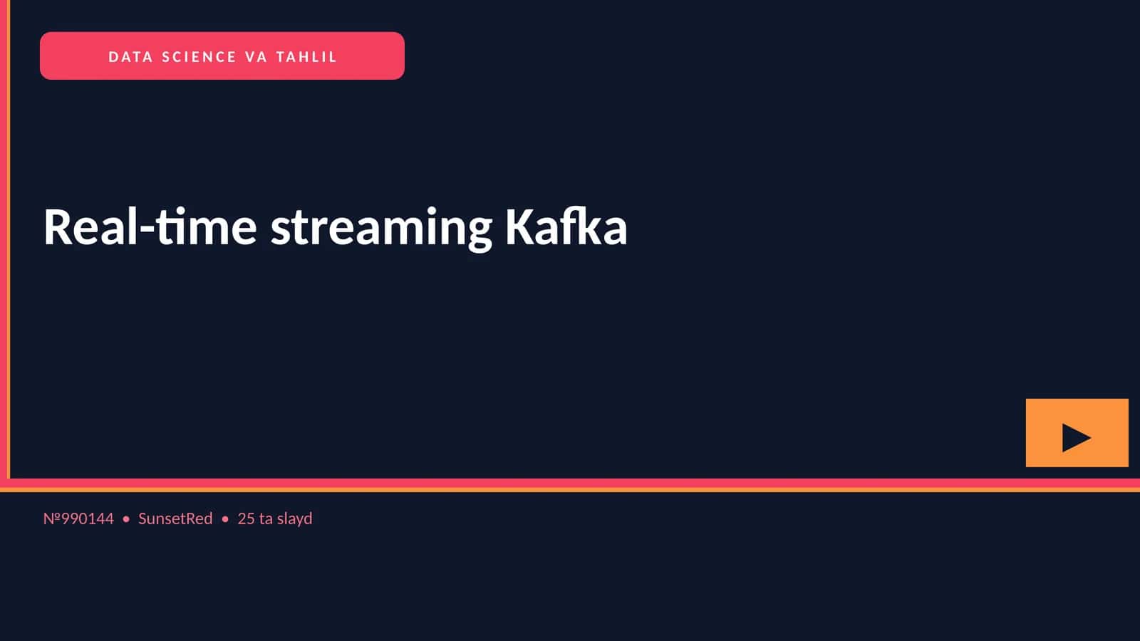 DATA SCIENCE VA TAHLIL