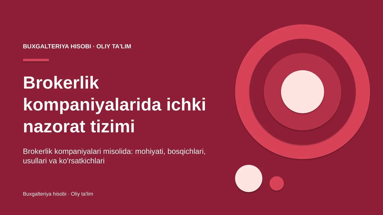 brokerlik kompaniyalarida ichki nazorat tizimi 7577