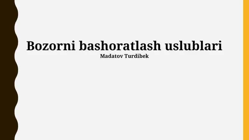 Neyron Tarmoqlar