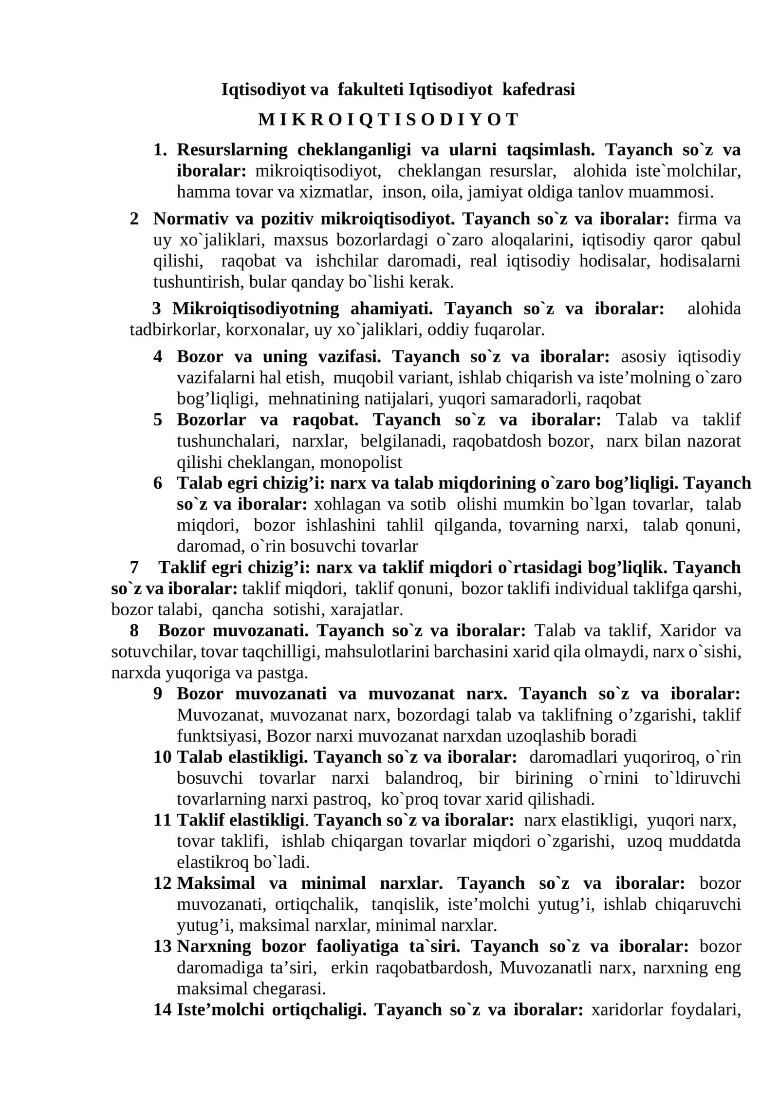 MIKROIQTISODIYOT