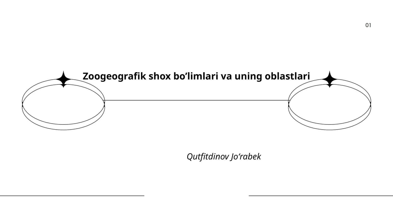 Zoogeografik shox bo‘limlari va uning oblastlari