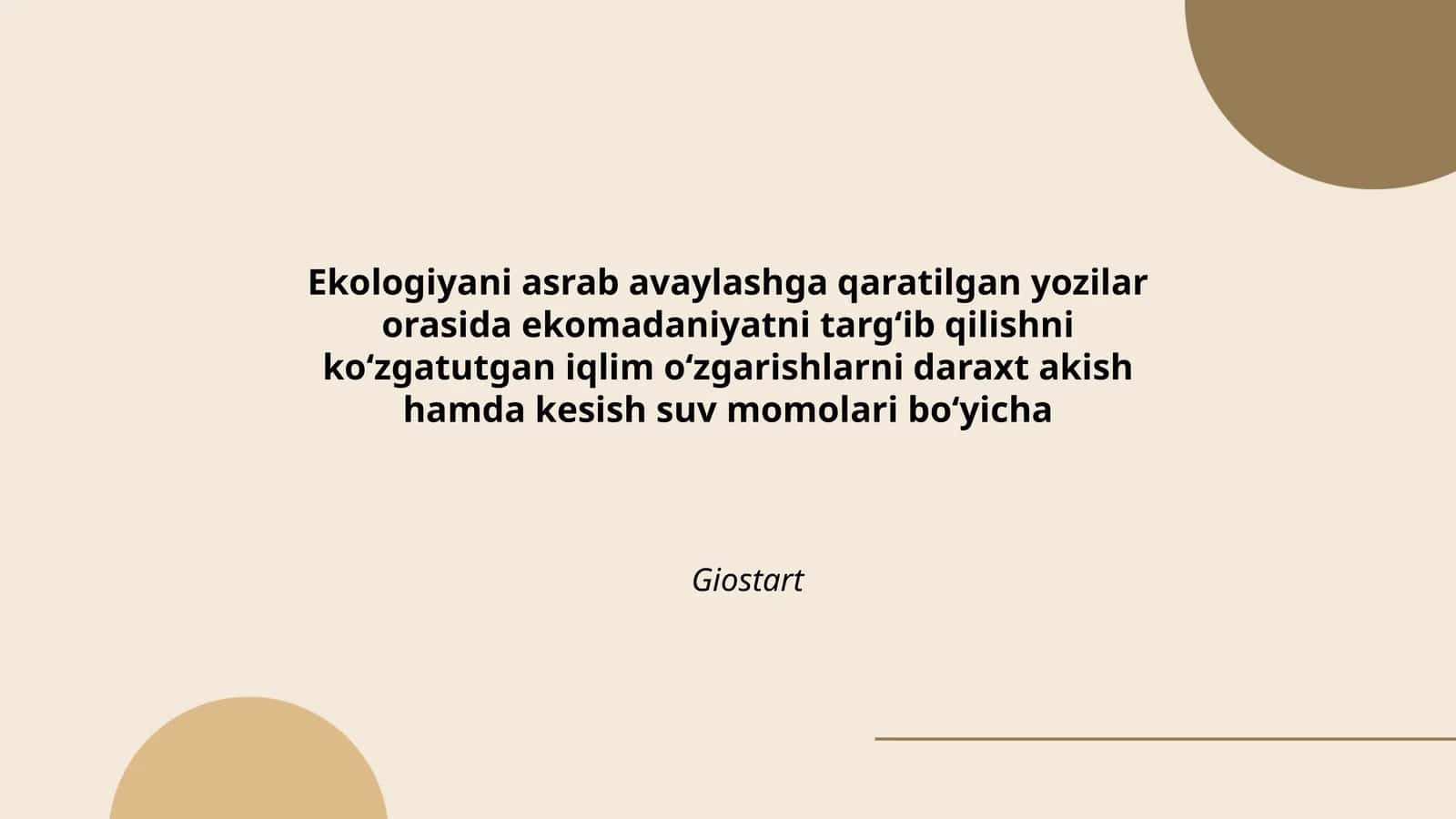 Giostart