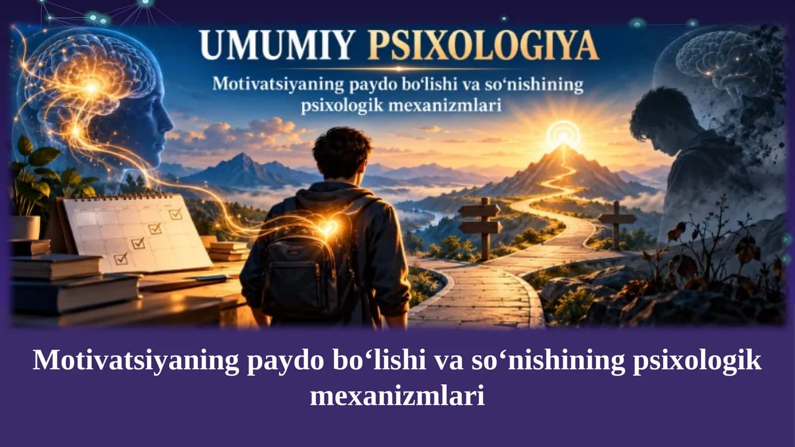 Motivatsiyaning paydo bo‘lishi va so‘nishining psixologik mexanizmlari