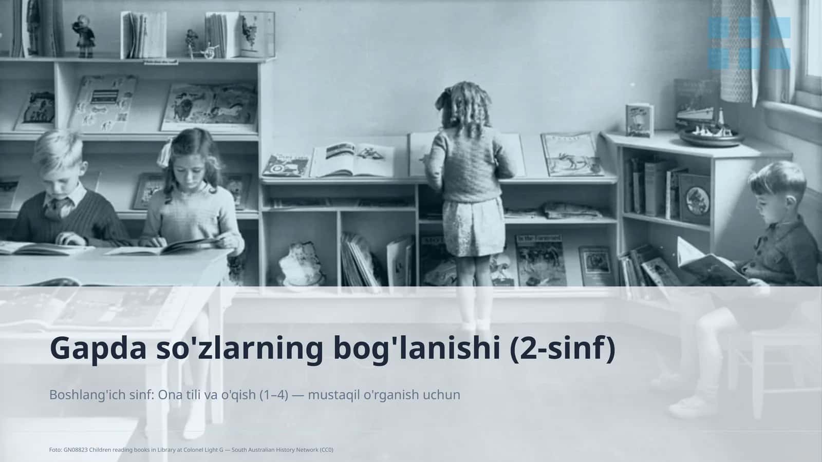 Gapda so'zlarning bog'lanishi (2-sinf)