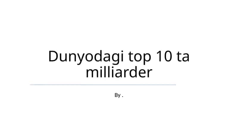 Milliarder Titanlar