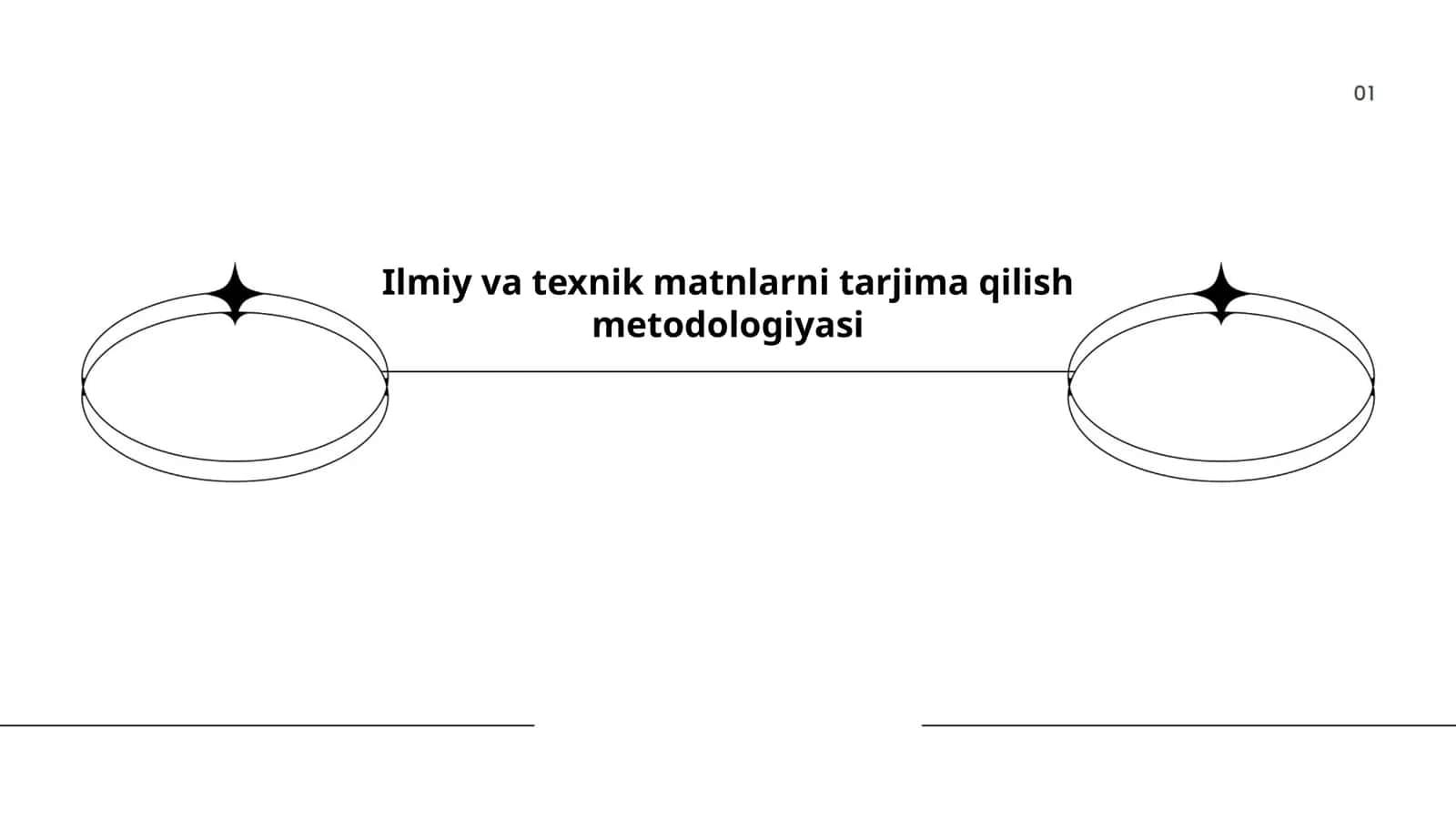 Ilmiy va texnik matnlarni tarjima qilish metodologiyasi