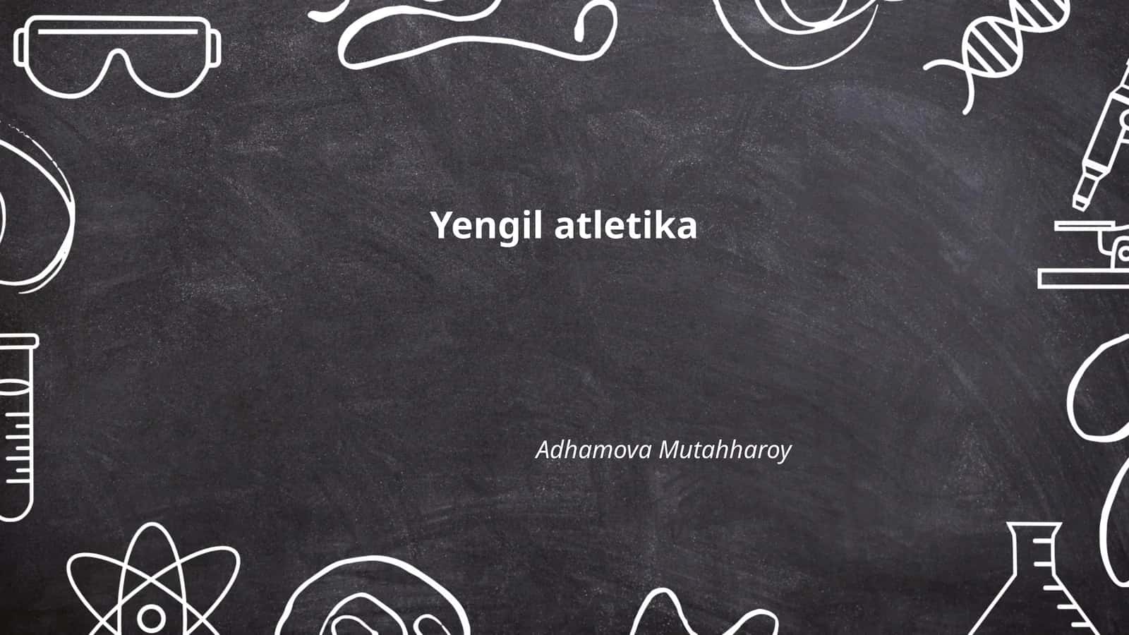 Yengil atletika