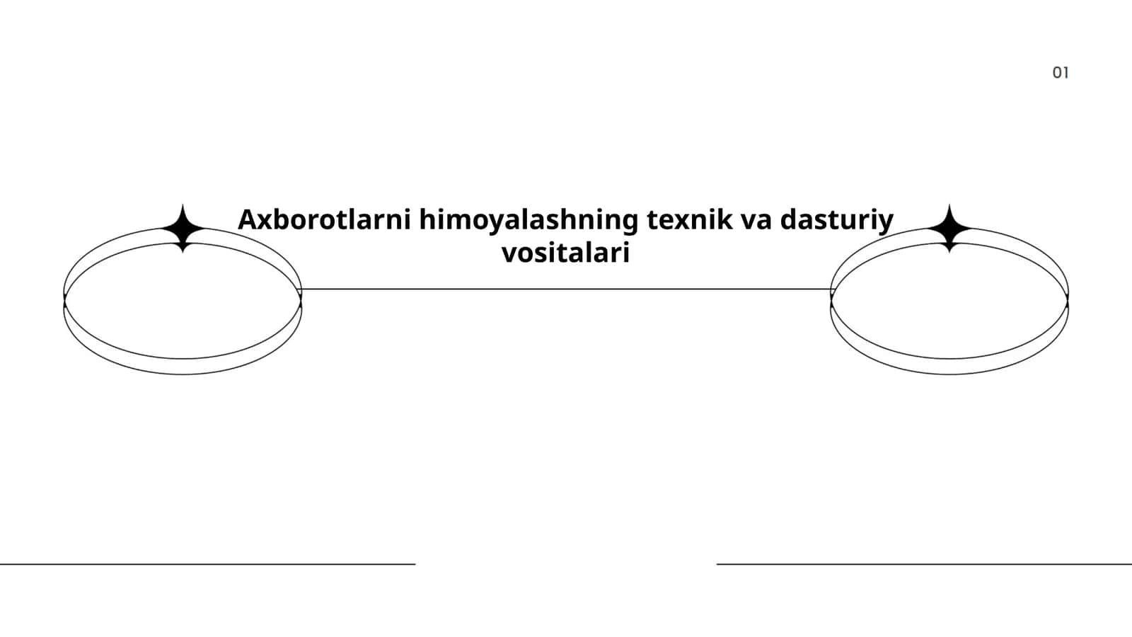 Axborotlarni himoyalashning texnik va dasturiy vositalari