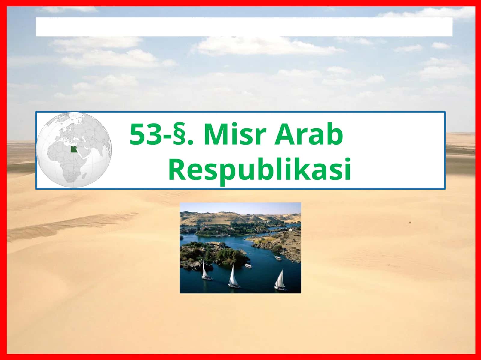 Misr Arab Respublikasi