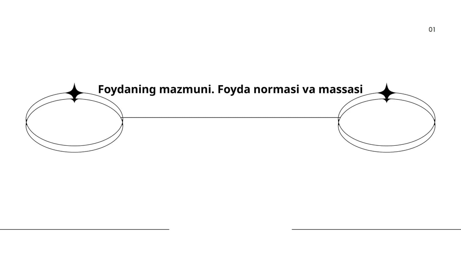 Foydaning mazmuni. Foyda normasi va massasi