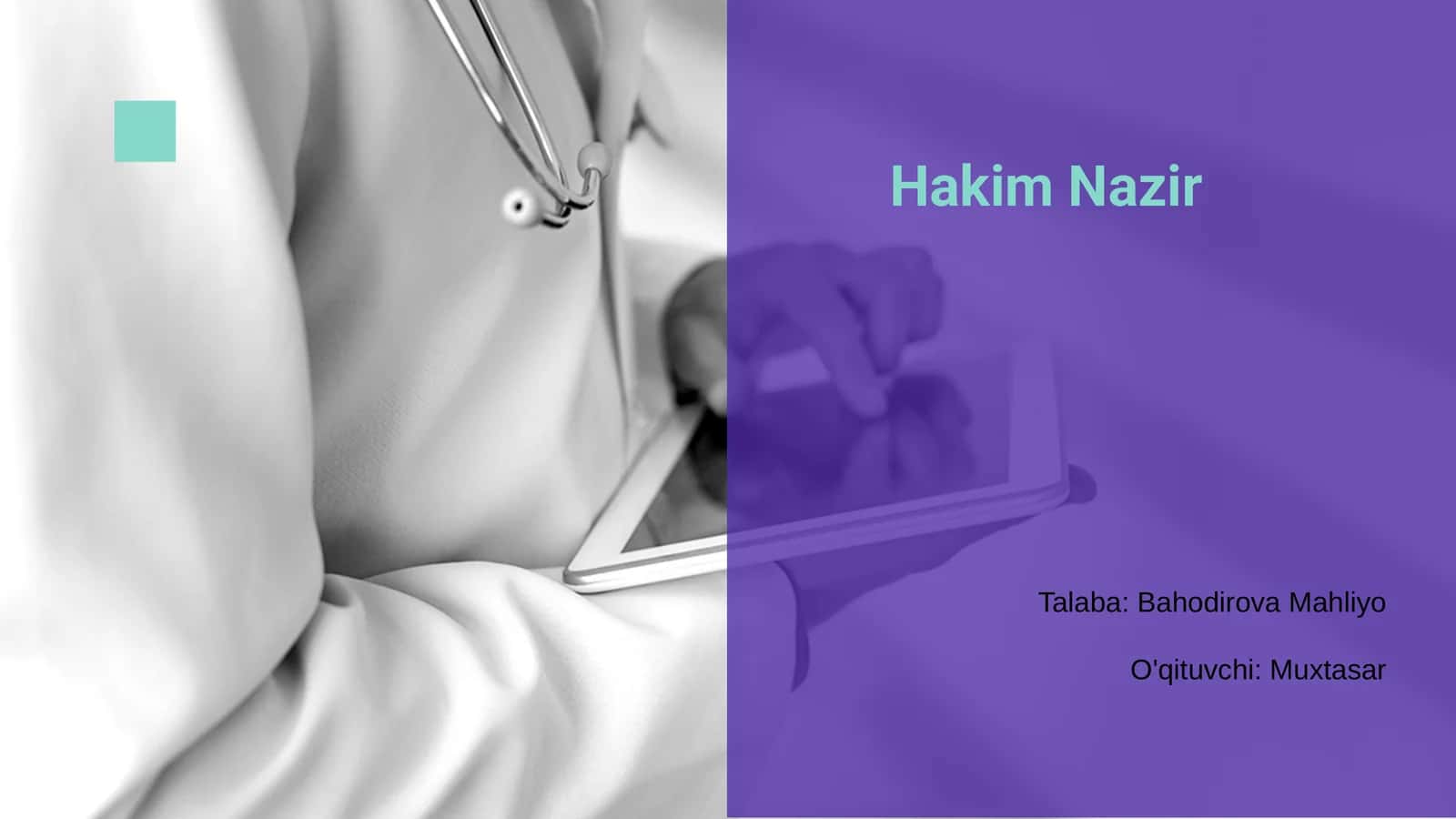 Hakim Nazir