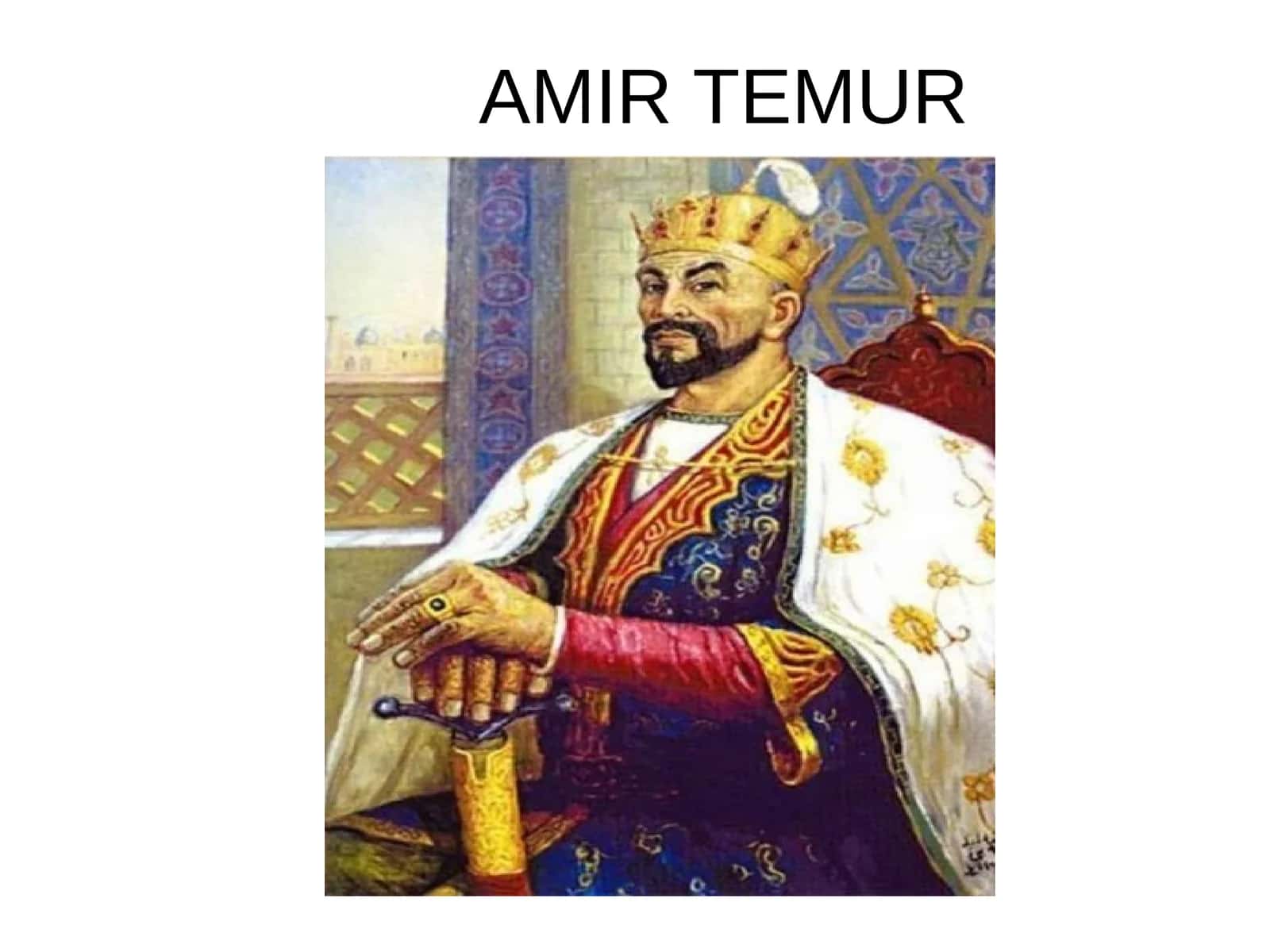 SOHIBQIRON AMIR TEMUR RUHI BEZOVTA