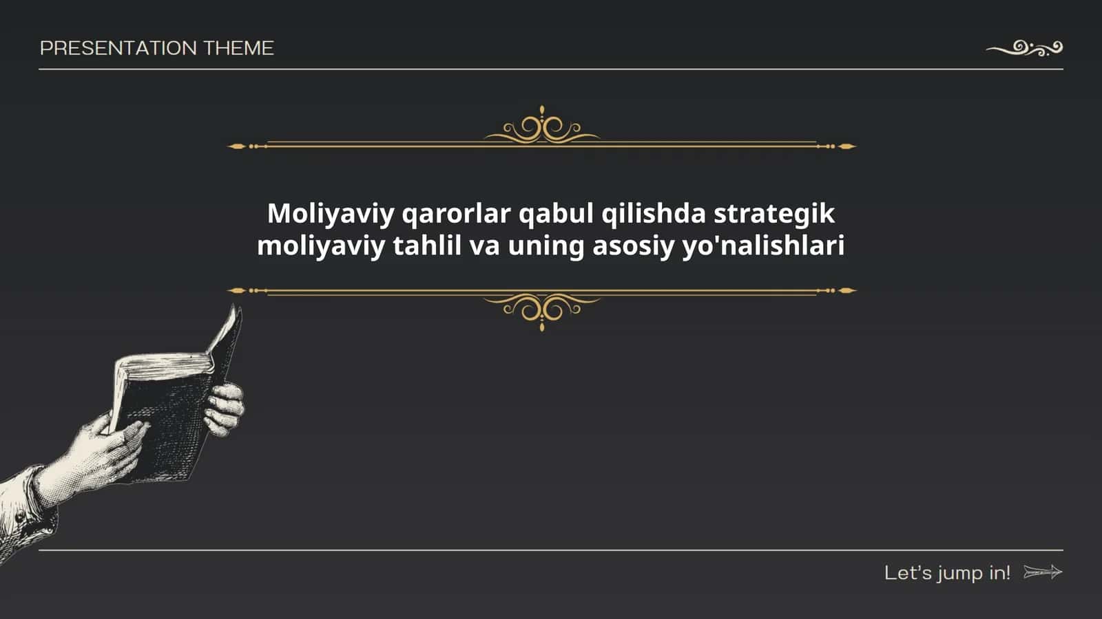 Strategik moliyaviy tahlil