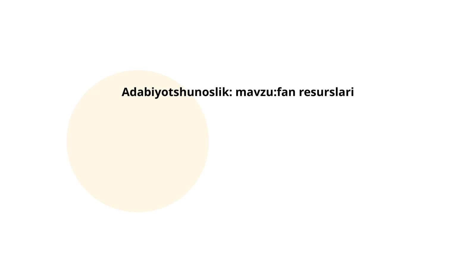 Adabiyot nazariyasi