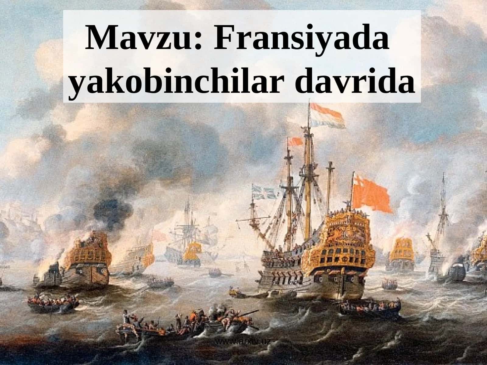 Fransiyada yakobinchilar davrida