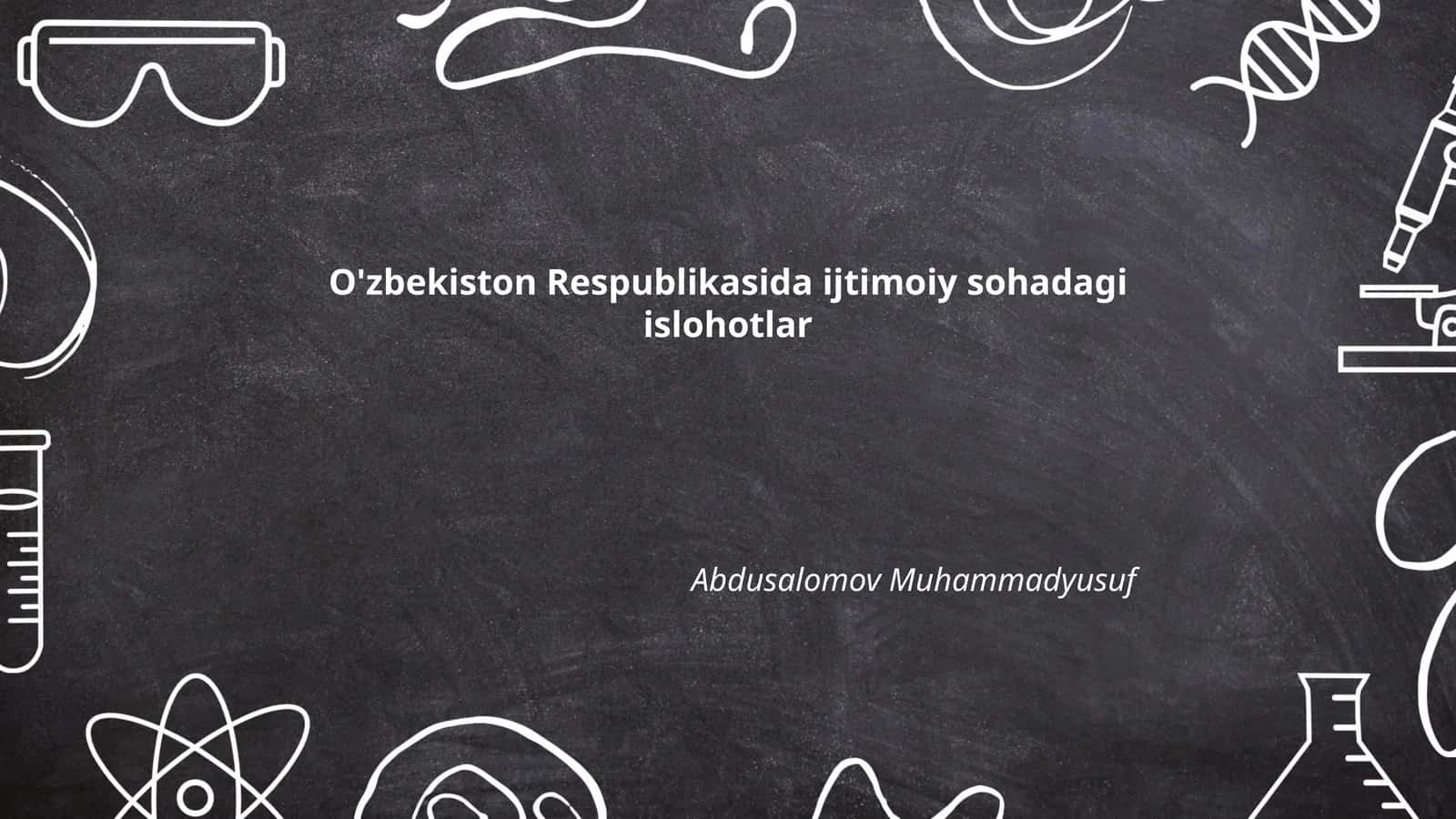 Ta'lim tizimidagi islohotlar