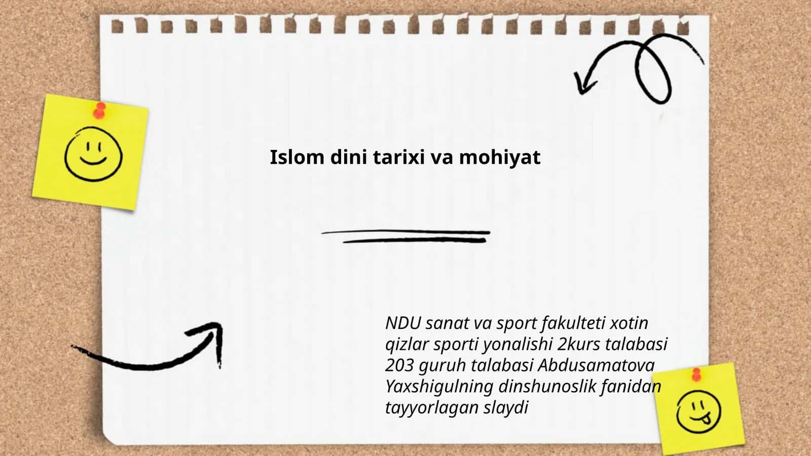 Islom dini tarixi va mohiyat