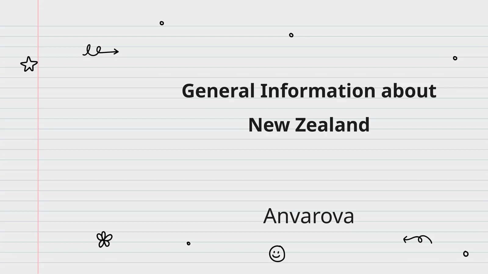 General Information about New Zealand