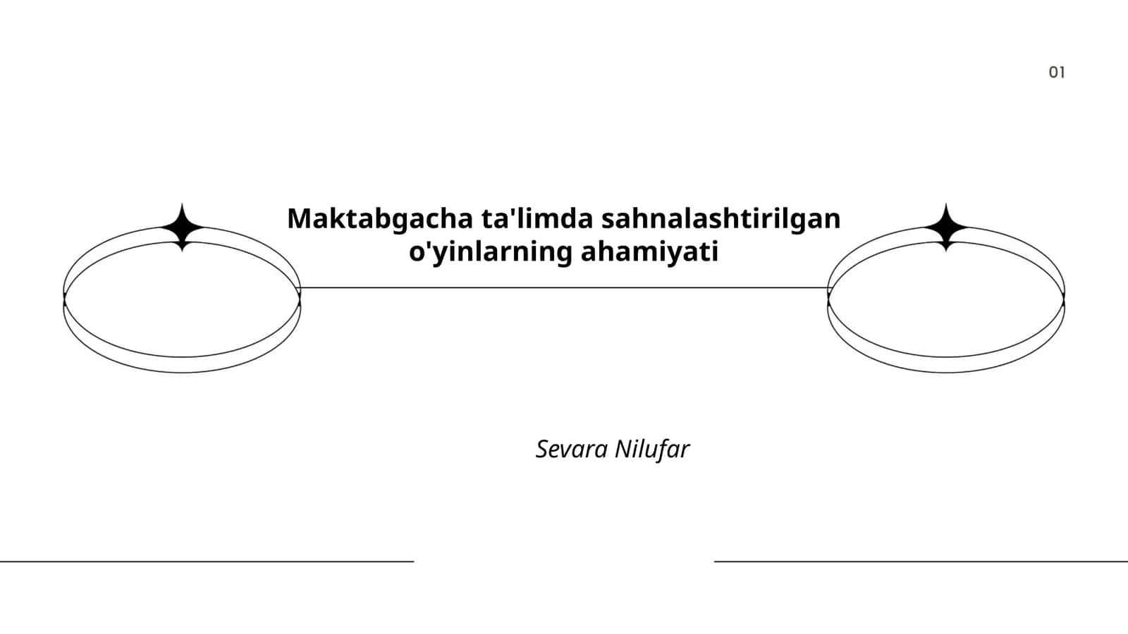 Maktabgacha ta'limda sahnalashtirilgan o'yinlarning ahamiyati