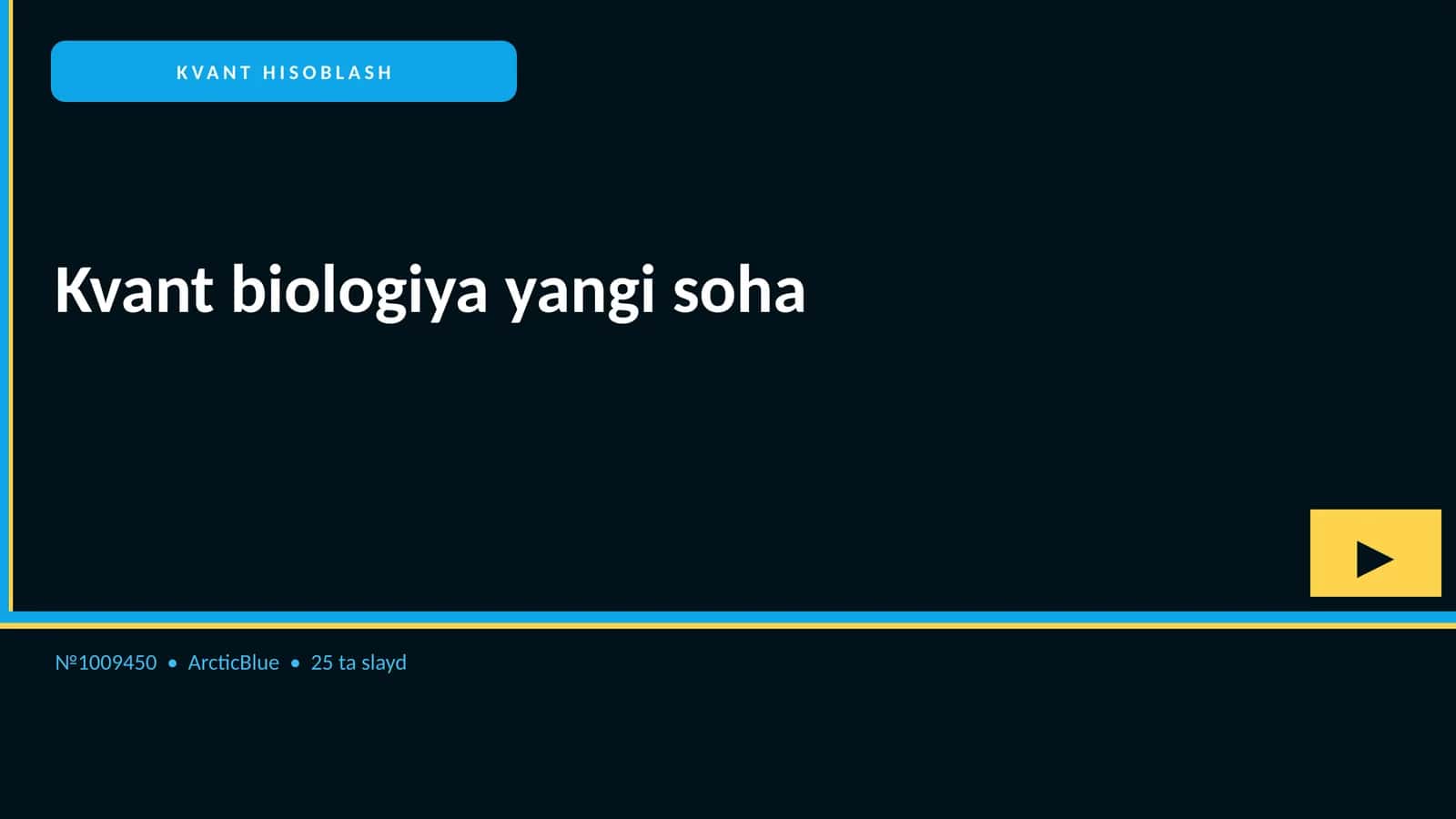 Kvant biologiya yangi soha
