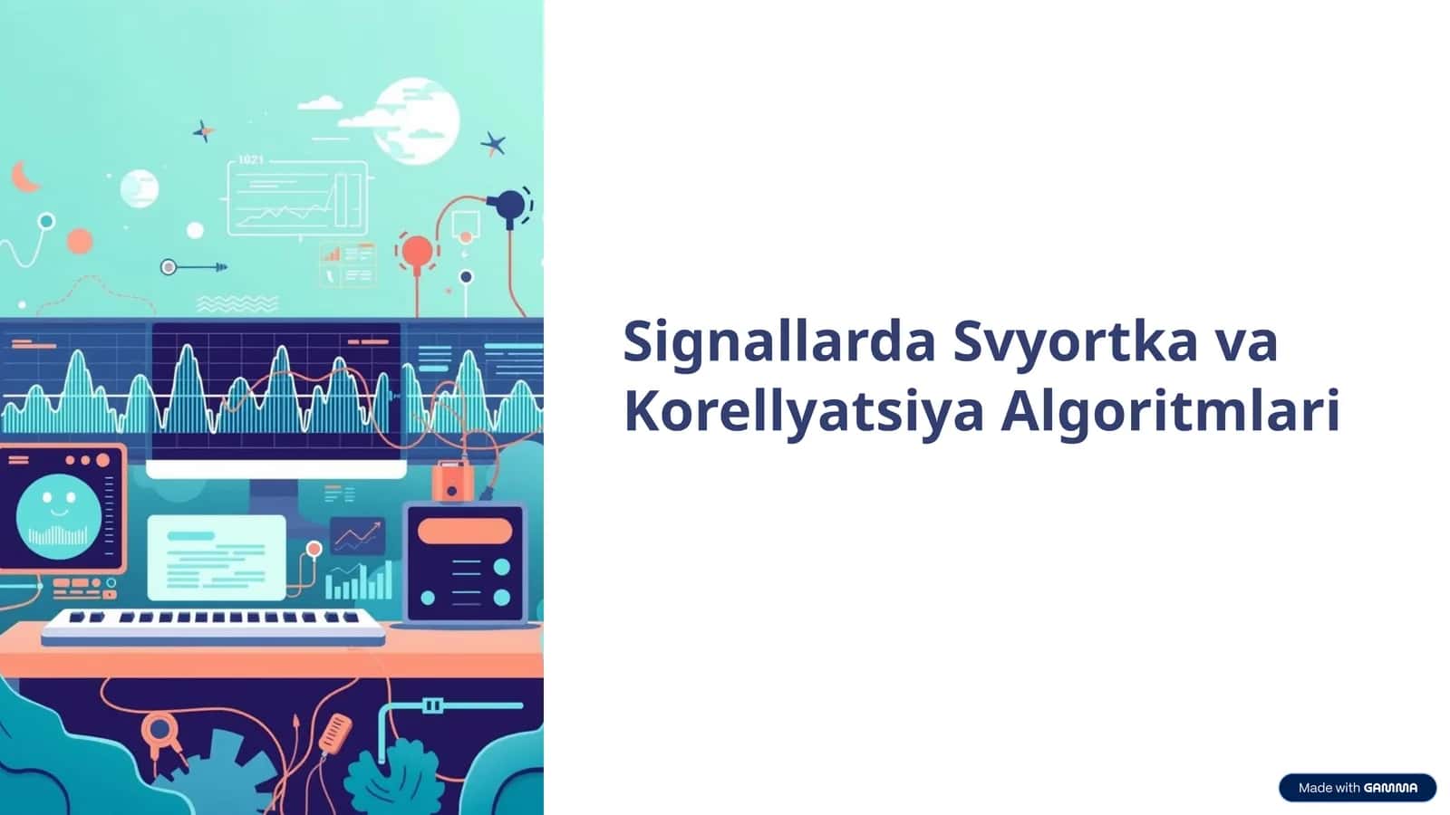 Svyortka va Korellyatsiya Algoritmlari