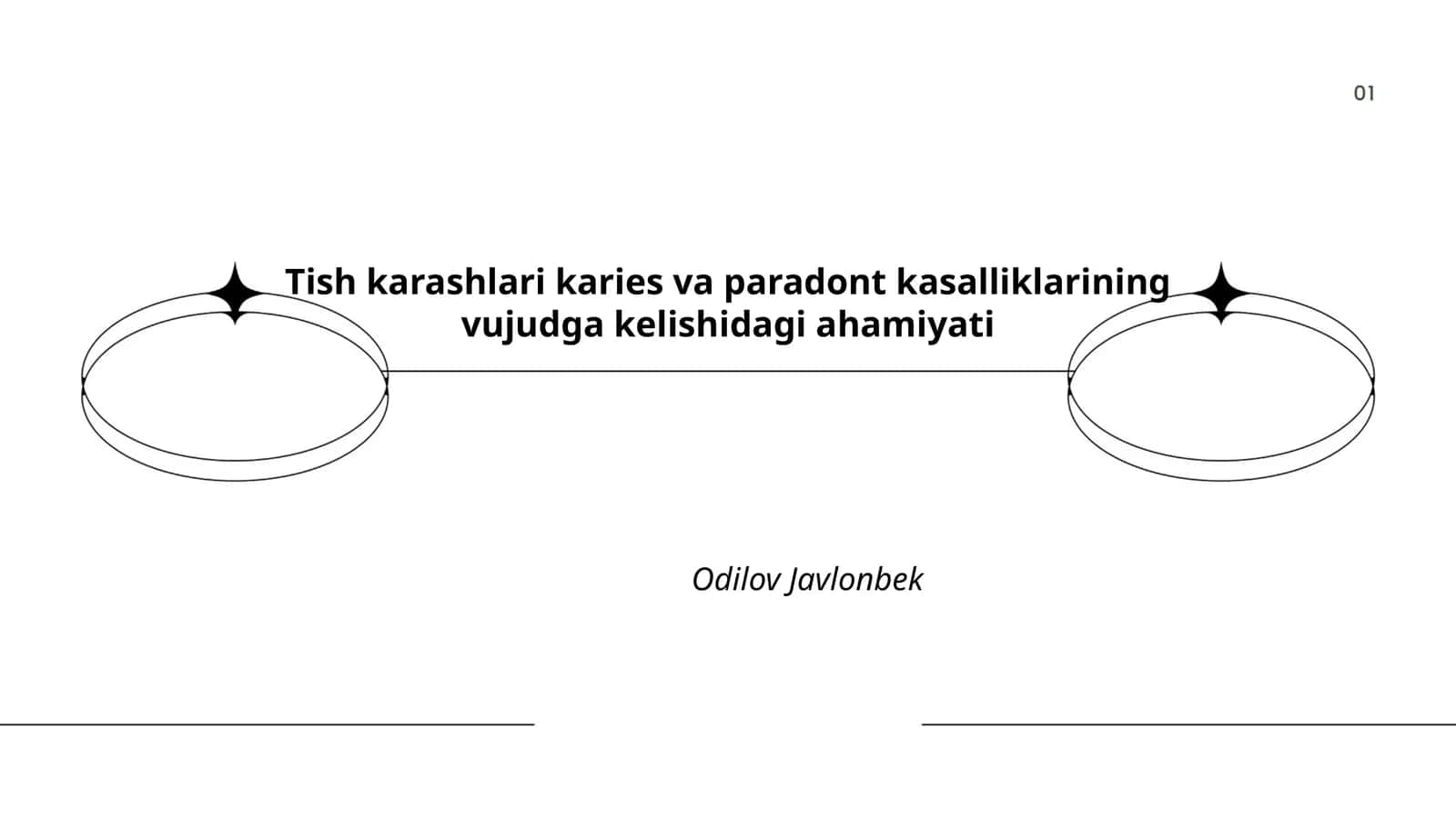 Tish karashlarining anatomiyasi