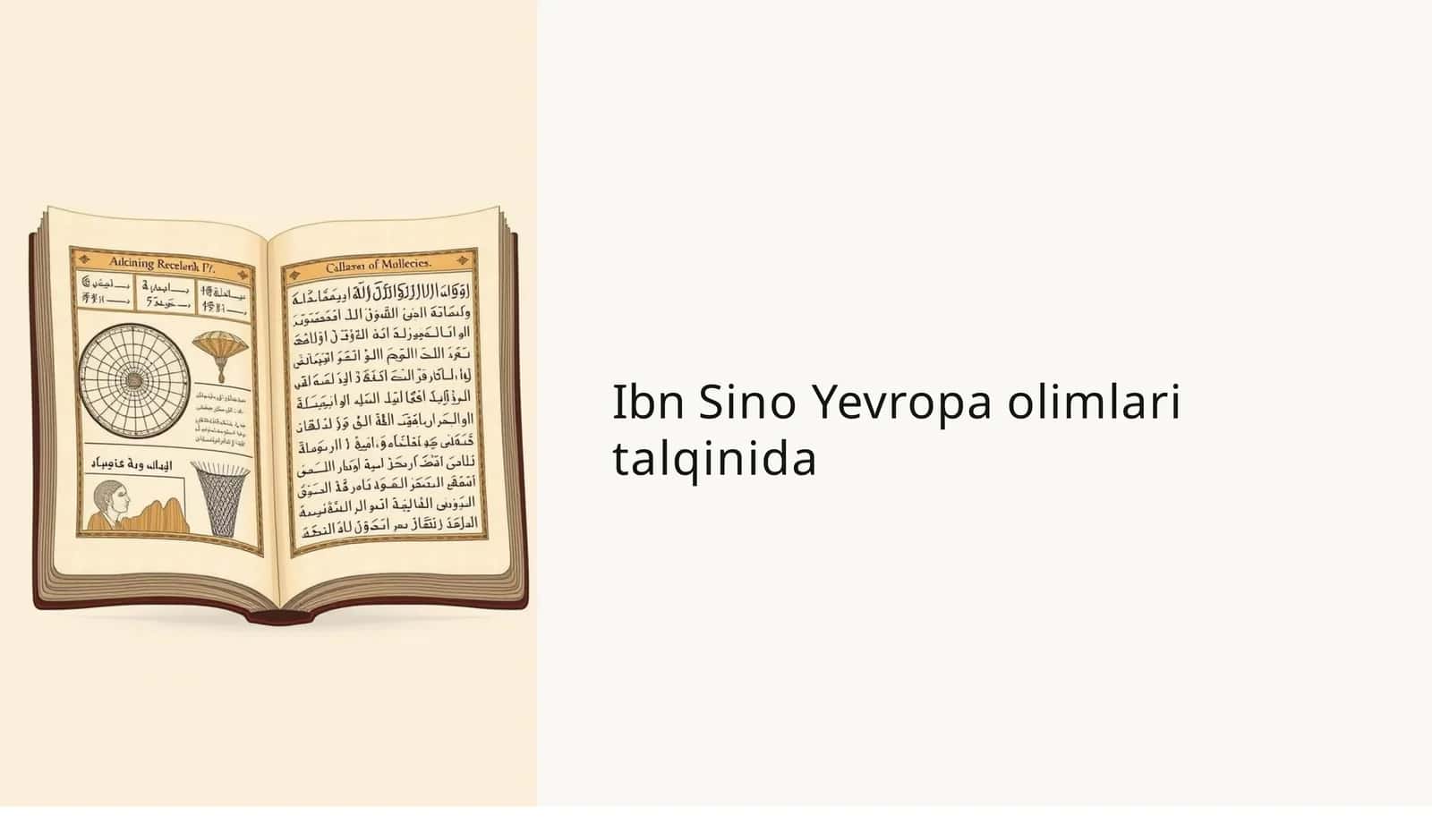 IbnSino Yevropa olimlari ittifaqida