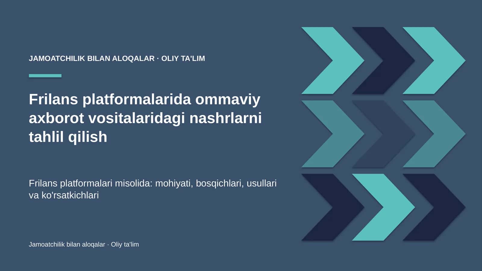 frilans platformalarida ommaviy axborot vositalaridagi nashrlarni tahlil qilish 5922