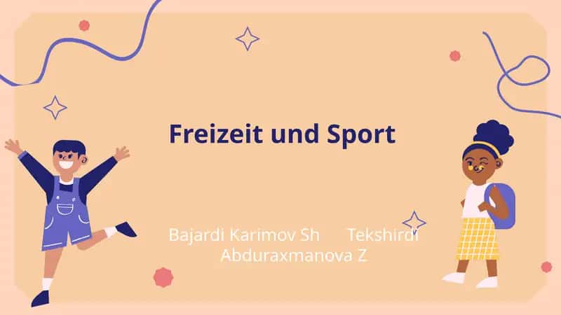 Freizeit und Sport