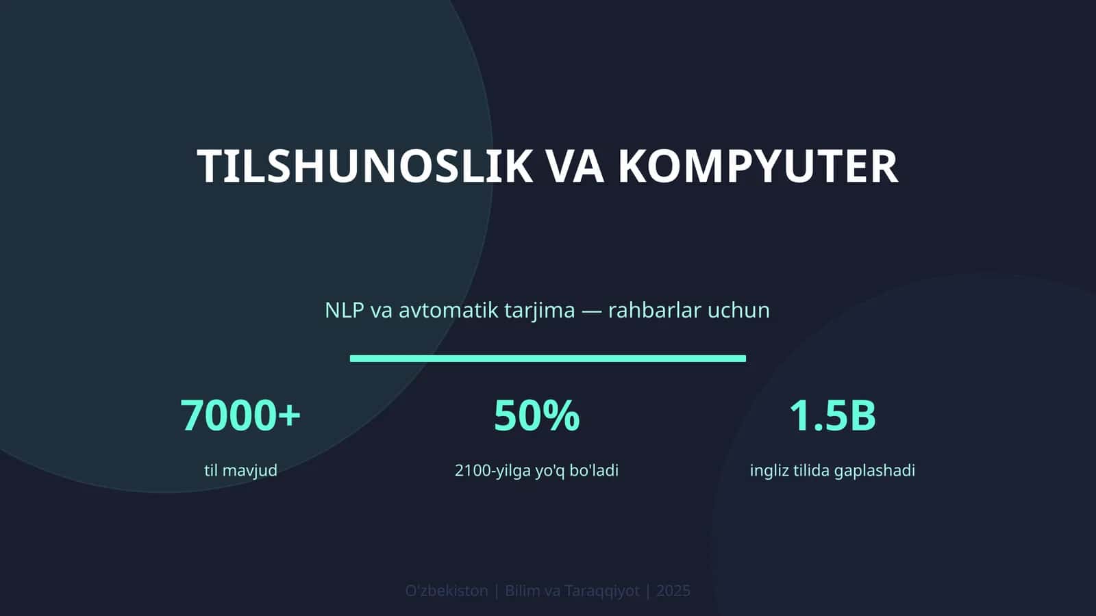 Tilshunoslik va kompyuter