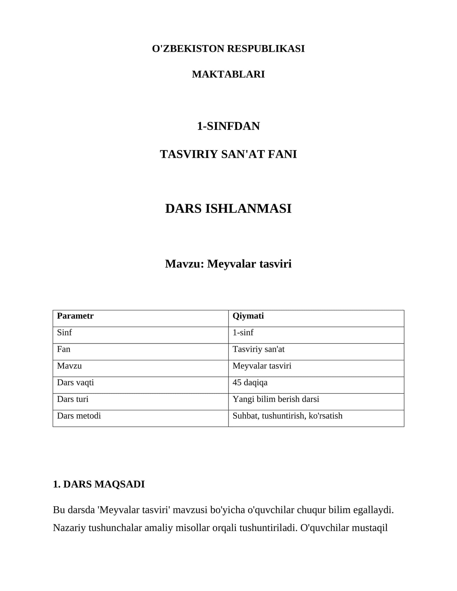 Meyvalar tasviri
