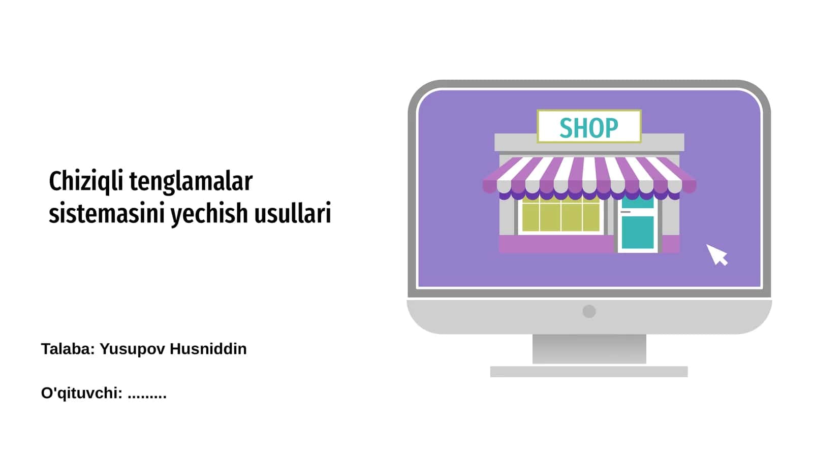 Chiziqli tenglamalar sistemasini yechish usullari