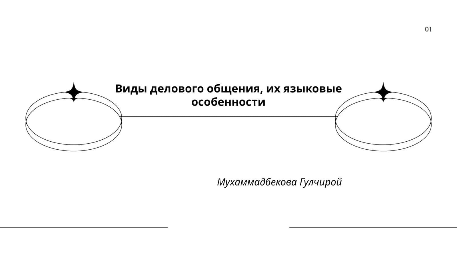 Виды делового общения, их языковые особенности