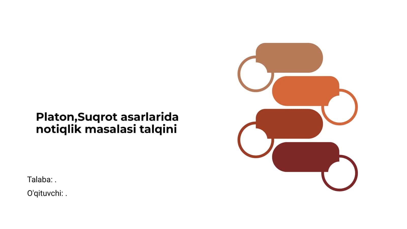 Platon va Suqrot asarlarida notiqlik masalasi talqini